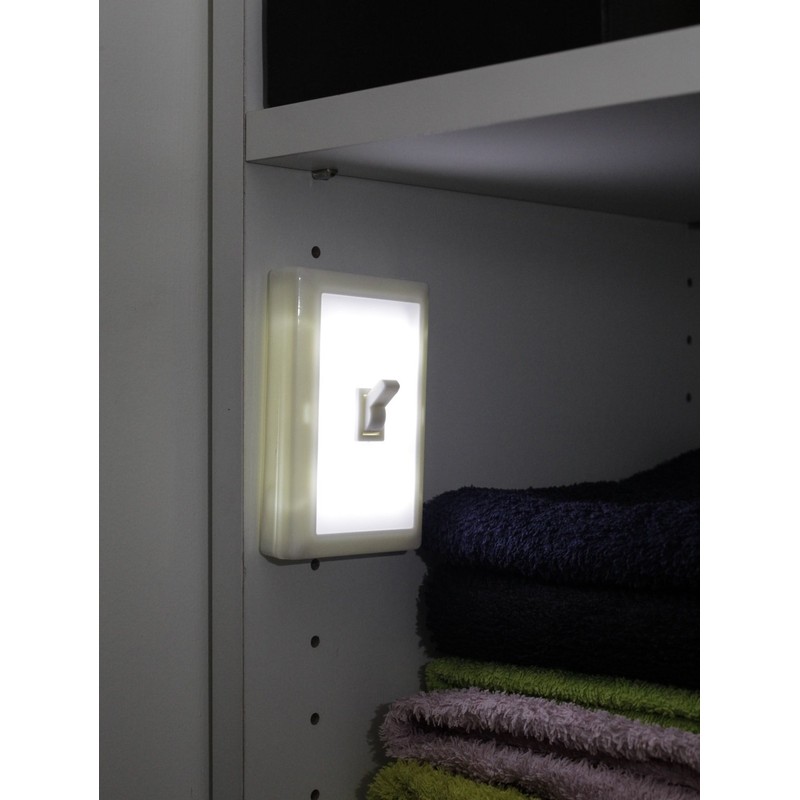 Kikkerland LP56 Designs Peel 'N Stick Night Light