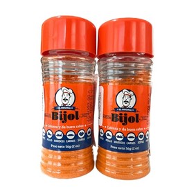 Bijol-EL Orginal Condiment Color & Seasoning Bundle, 56g each. (Pack of 2)