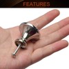 MroMax 6Pcs 30mm Bling Faux Crystal Dresser Door Pull Handle