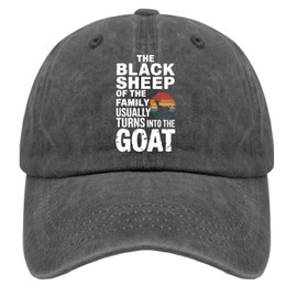 The Black Sheep of The Family Usually Turns Into The Goat SunFrom Black Sheep to Goat – Own Your Story with Confidence | Trucker Hats with Attitude