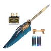 Feather Pen Calligraphy Writing Vintage Set Metal Retro Dip Quill