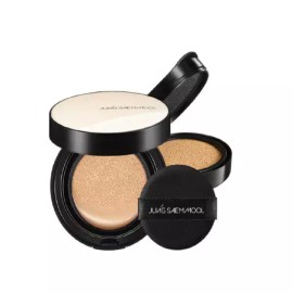 Jung Saem Mool 정샘물 에센셜 스킨 누더 쿠션 14g 본품+리필 -미디엄 Jung Saem Mool Essential Skin Nuder Cushion 14g Original + Refill - Medium