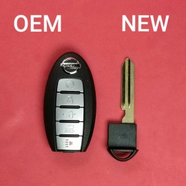 Nissan KR5TXN7 - New OEM 2019 - 2021 Nissan Maxima Smart Key 5B Trunk / Starter (9DJ3B)
