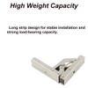4 x Folding Shelf Hinge, Hidden Bracket for Folding Hinge,