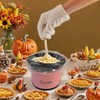 Mini Slow Cooker 0.65qt(20oz) warmer, fondue pot set,chocolate melting pot