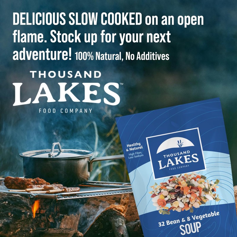 Thousand Lakes 32 Bean and 8 Vegetable Dry Soup Mix