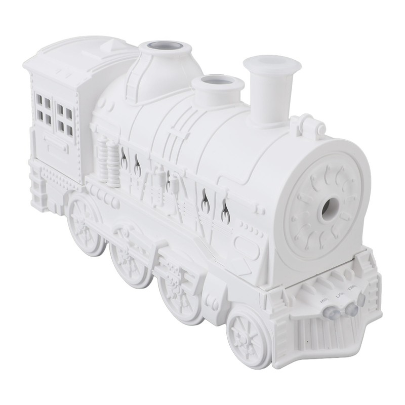 Essential Oil Diffuser 300ml 2 Light Modes Train Shape Aroma