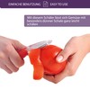 Mastrad Vegetable Peeler, INOX + TPR + ABS, Red