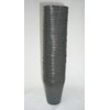 Poly Pot Deep 7.5 cm Black 100 Pcs