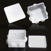 PIWOSGOL Pack of 6 Surface-Mounted Junction Boxes, Waterproof Junction Box