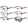 Eyekepper Pack of 6 Women's Cat Eye Glasses, Includes Sunglasses