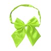 COTIM COYIN Ladies Adjustable Pre-tied Bow Tie Solid Color Bowties