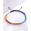Jewboo 7 Chakra Anklet Bracelet For Women Beach Foot Energy