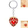 Profit.relaxed Zelda Key Chain Zelda Accessory Keychain 1 Piece, red