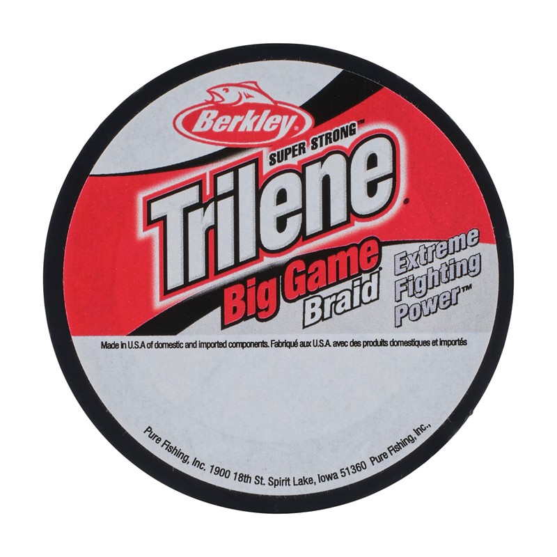 Trilene Big Game Braid-Quarter Spools-Ocean Blue-20lb