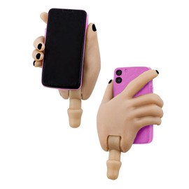 Figures Toy Company Cell Phone Accessory Hand Ultimate 6 Inch Female Figures [White Skin Pink Phone]