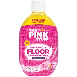 Stardrops The Pink Stuff The Miracle Floor Cleaner Spray – Squirt & Mop Formula for Sparkling Clean Floors – Fast Drying, Streak-Free Finish, Fresh Fragrance, 25.3 fl oz