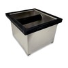 Rattleware Heavy-Duty Stainless Steel Knock Box Espresso Puck Disposal with