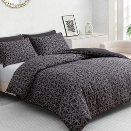 Pamposh Single Duvet Cover Set – Brushed Microfiber Duvet Cover Single - Hypoallergenic Quilt Cover Bedding Sets 2 Pcs With Zipper Closure For All Seasons