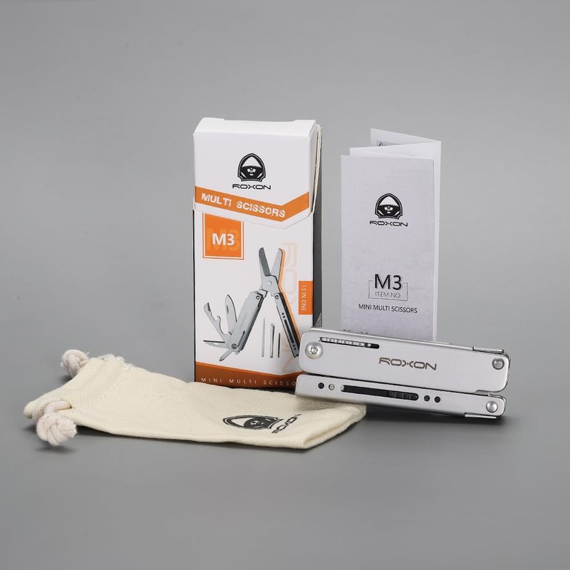 ROXON M3 13 in 1 Multi Scissors EDC with Toothpick