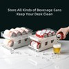 2 Tier Soda Can Rack Beverage Can Can Storage Holder