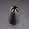 2D Nozzle Large Drop Flower Piping Tip, Large Seamless Stainless