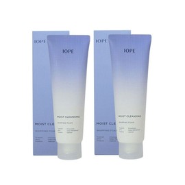 IOPE Moist Cleansing Whipping Foam 180ml 1+1 (2 packs) / 아이오페 모이스트 클렌징 휘핑폼 180ml 1+1(2입)