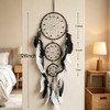 5 Pack Moon Phase Dreamcatcher Set Boho Wall Decor, Boho