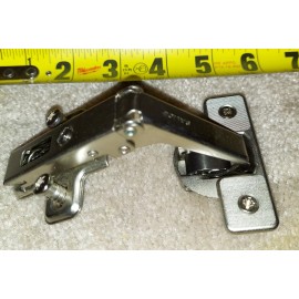 SALICE 2 - Salice 200 Series Press-In Bifold Pie Corner Cabinet Door Hinge & Base Plate