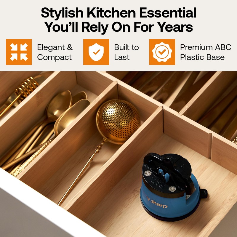 AnySharp – EDITIONS – Hands Free Knife Sharpener - Easy