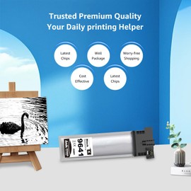 Yongairuink Remanufactured T9641 Printer Cartridges Replacement for EPS C13T964140 Compatible with EPS Workforce M5299DW M5799DWF M5298DW (1 Black)