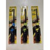 Fireplace Neon Multi-Purpose Refillable Lighters Fireplace Grill Gas Stove (3 Pack)