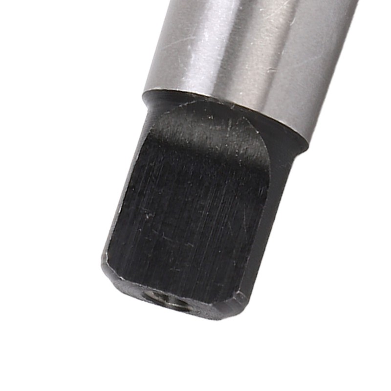 Drill Chuck Arbor MT2 Shank to 3/8in‑24 Threaded Hardened Morse