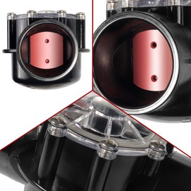 7305 Pool Check Valve compatible with Jandy 180-Degree 2-Inch to 2-1/2-Inch CPVC Check Valve Compatible with Swimming Pool Pumps, Heat Pump and Spa Straight Through Flow with Flapper Assembly