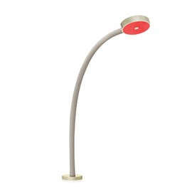 THALASSA Dual-Mode Gooseneck Lamp Red Night Light - Dimmable White Light for Reading - Perfect for Boats, RVs, Camper Vans, Trailers, Caravans