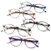 NORPERWIS 5 Pairs Reading Glasses - Standard Fit Spring Hinge