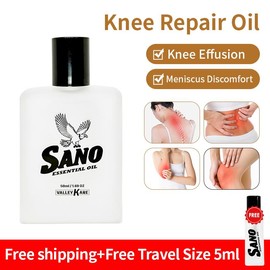 SANO Essential Oil (Wintergreen & Menthol) - Fast Relief for Aches/Headaches/Sinus | 50ml + 5ml Travel Size with Purchase | All Natural, Made in USA:_Essential Oil 50ml