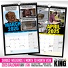 The Calendar King // World's Greatest Memes - 2025 Wall