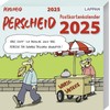 Perscheid Postkartenkalender 2025: Wochenkalender mit Perscheid-Cartoons – zum Aufhängen, Hinstellen