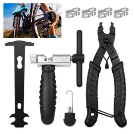 NIXRET Bike Chain Tools Set, Bike Tool Kit for Speed Chains Link Repair, Professional Tool Kit, Suit for Road Mountain Sports Bike