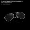 Gleyemor Kids Polarized Aviator Sunglasses for Juniors Teenagers Age 8-18