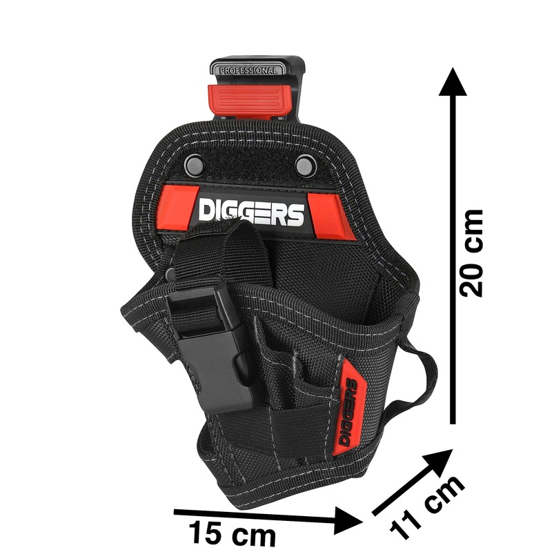 Diggers Tools - Cordless Screwdriver Holster Tool Bag - [Size