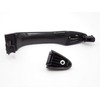 8Pcs Front Rear Exterior Outer Door Handle Chrome Black 1Set
