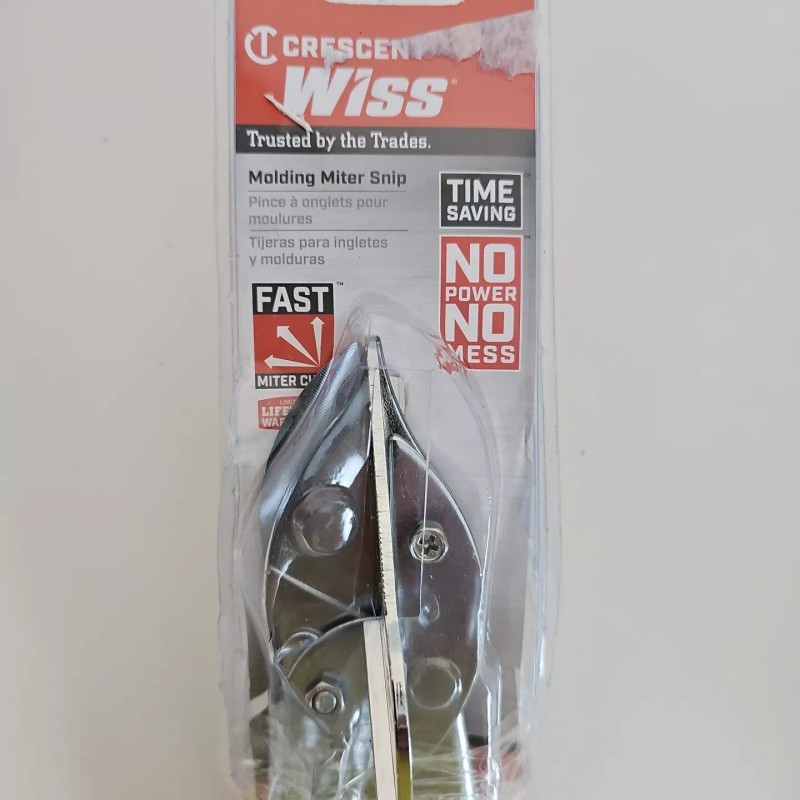 Wiss NEW!! WISS 8-1/2 in. Molding Miter Snips