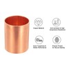 PATIKIL 2" Copper Coupling Fittings with Sweat Ends, 2 Pcs