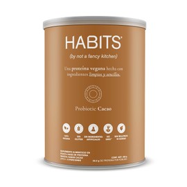 HABITS BY NOT A FANCY KITCHEN - Protena Vegana en Polvo - 22.3 g de Protena Vegetal Por Porcin - KETO Friendly, Libre de Gluten, Sin Azcares Aadidos, 
