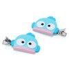 Sanrio 707473 Hangyodon Hair Bang Clips, 1.6 x 0.4 x