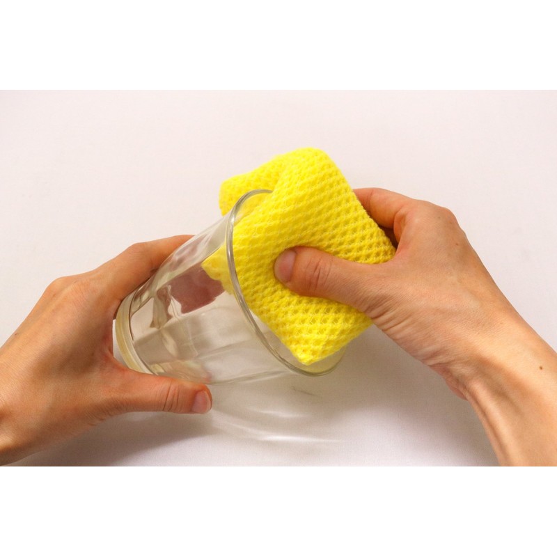 Radiate Long Kitchen Sponge Crimson Pica Acrylic Net 3 Pack