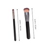 Beavorty 2pcs Makeup Brush Self Tanner Brush Eyeshadow Brush Concealer