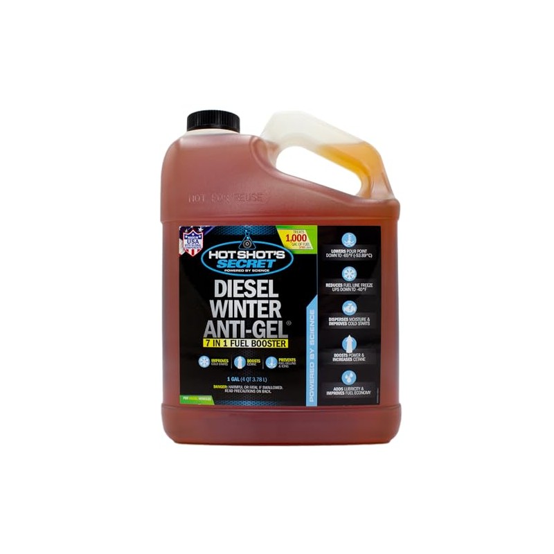 Hot Shot's Secret Diesel Winter Anti-Gel Fuel Treatment 1 Gallon